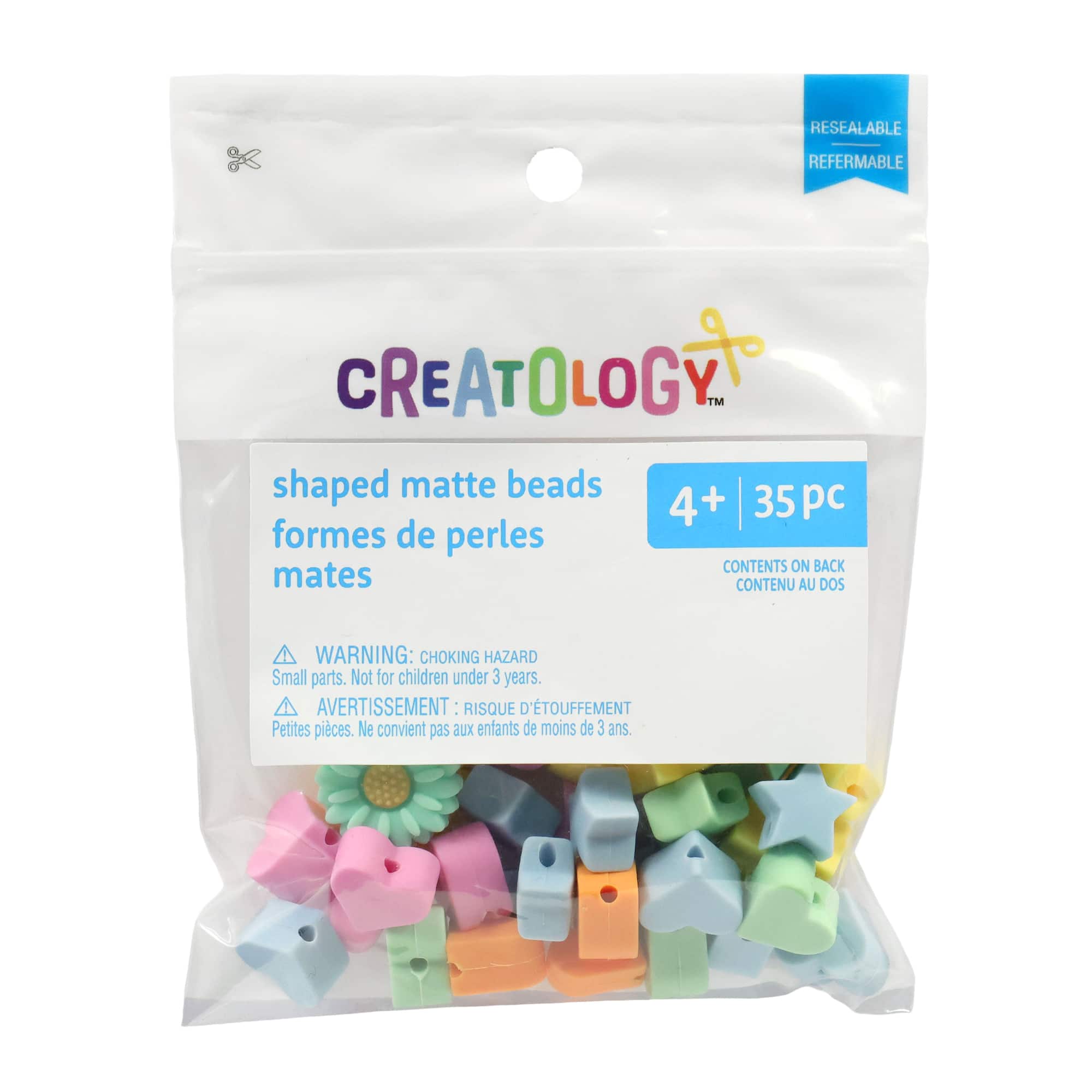 Assorted Shaped Matte Beads by Creatology™